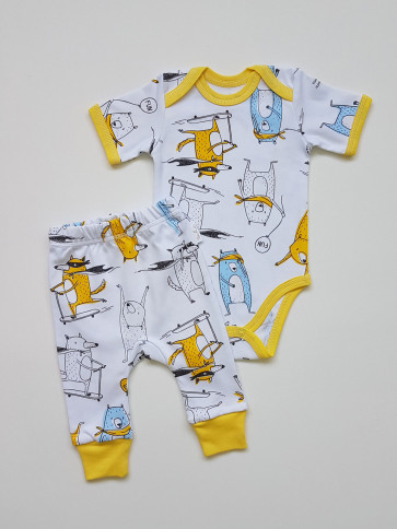 Комплект боди и штанишки Tetakids "Мишка"
